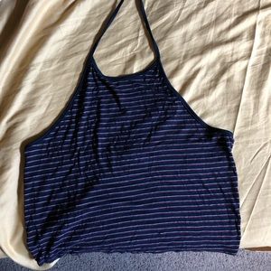 Wet seal halter top